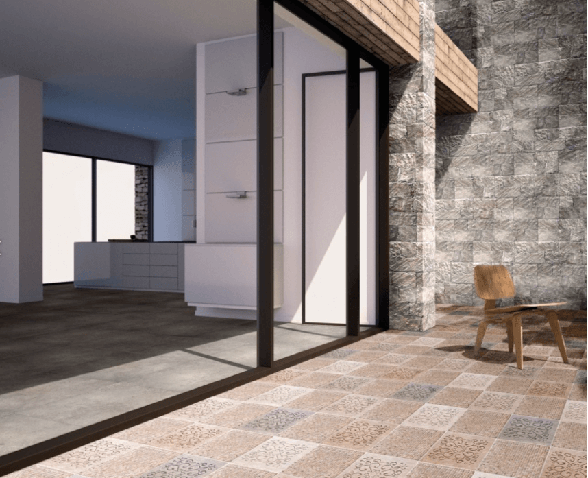 01 Azulejos de efecto piedra