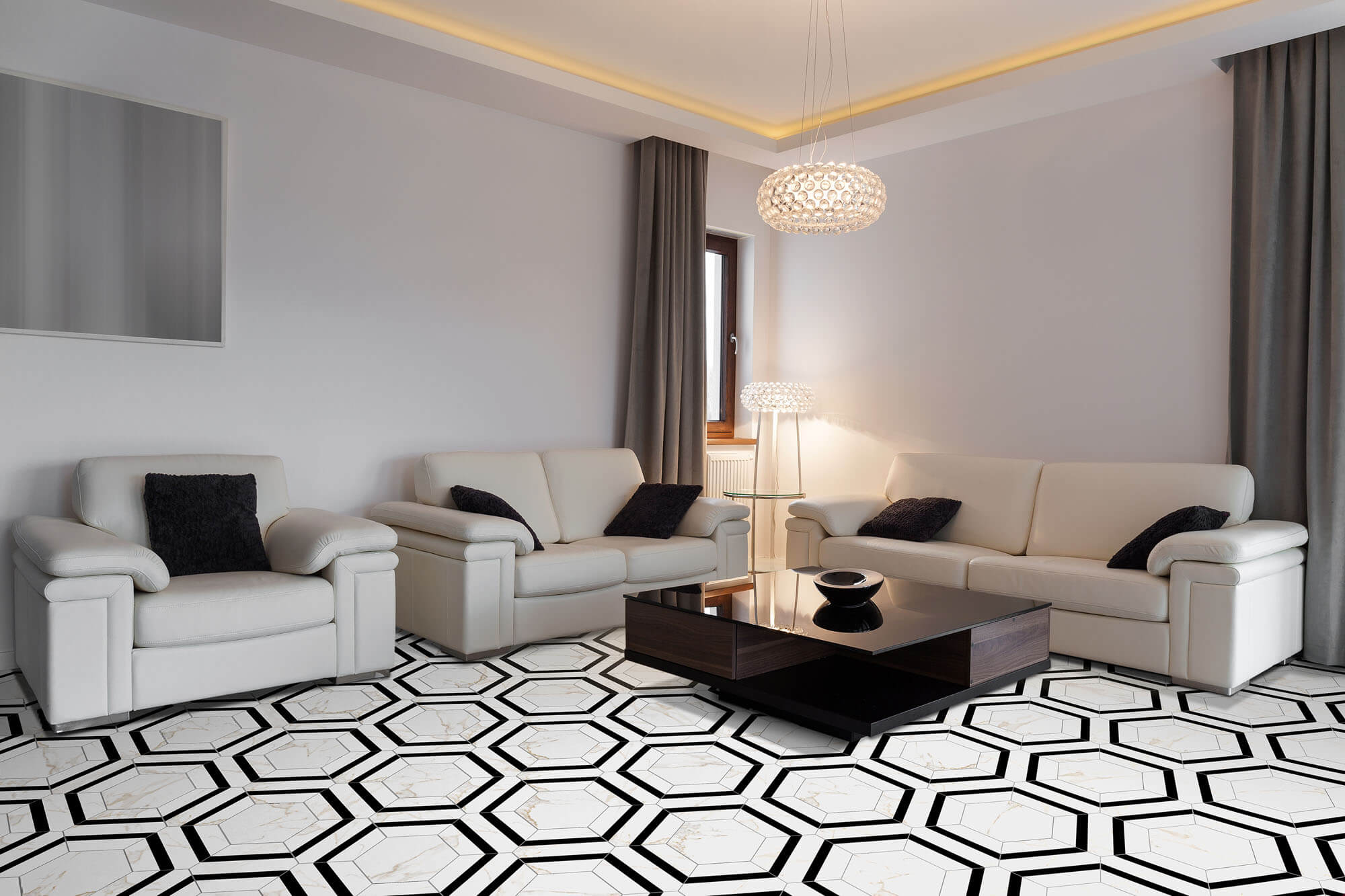 AMB DORTMUND HEX ESSEN HEX HD - Hexagonal Tiles